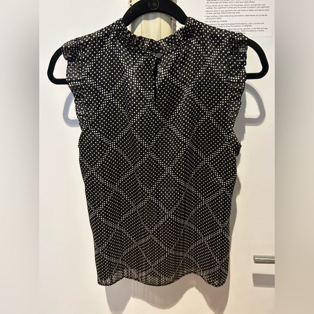 New Jcrew outlet ruffle blouse- size S